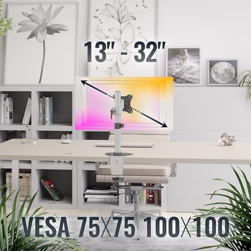 Support écran PC et TV 13 à 32 pouces RICOO TS0611 VESA fixe table - 5