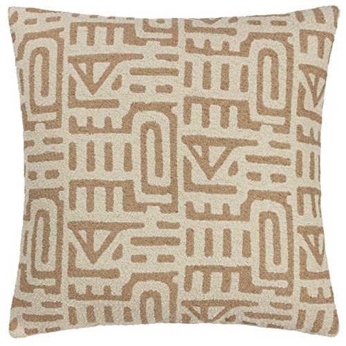 Hoem Samos Polyester Filled Cushion, Nougat / Toffee, 60 x 60cm