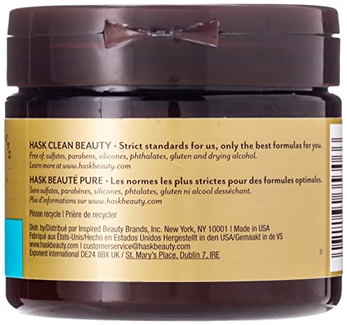 Hask Argan Oil Repairing Deep Conditioner Treatments For All Hair Types, Color Safe, Gluten Free, Sulfate Free, Paraben Free #TOP1