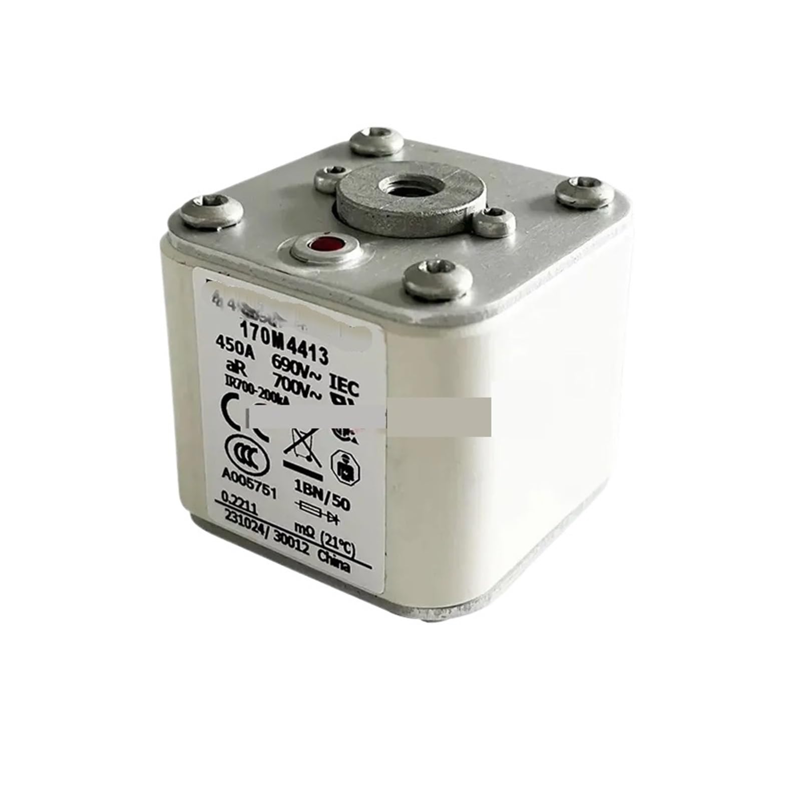 Fusible 170M4440 et 170M4441 pour armoire électrique de forte puissance