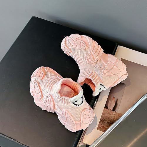 Children's Breathable Mesh Sneakers Boys Girls Thick Bottom Comfortable Casual Shoes Non-Slip Lightweight Running Shoes Street Mesh Casual Walking Shoes4