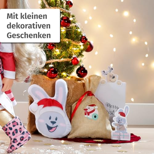 BABY born Adventskalender mit 24 Überraschungen, Puppenkleidung und Accessoires für 43 cm Puppen, 836101 Zapf Creation – Ansicht 3