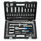Licota 160220 Professional Set 1/4' and 1/2', 113 Pieces