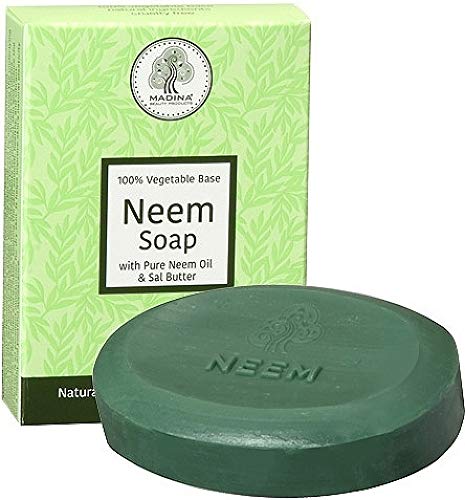 Madina Neem Advance Soap [Pack of 2 - Green - 3.5 oz.]