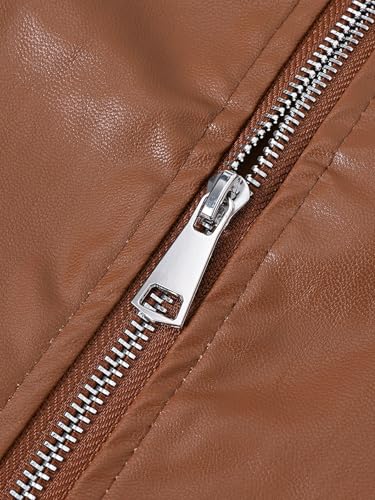 Image of Idopy Men`s Biker Motorcycle Faux Leather Vest Sleeveless Jacket