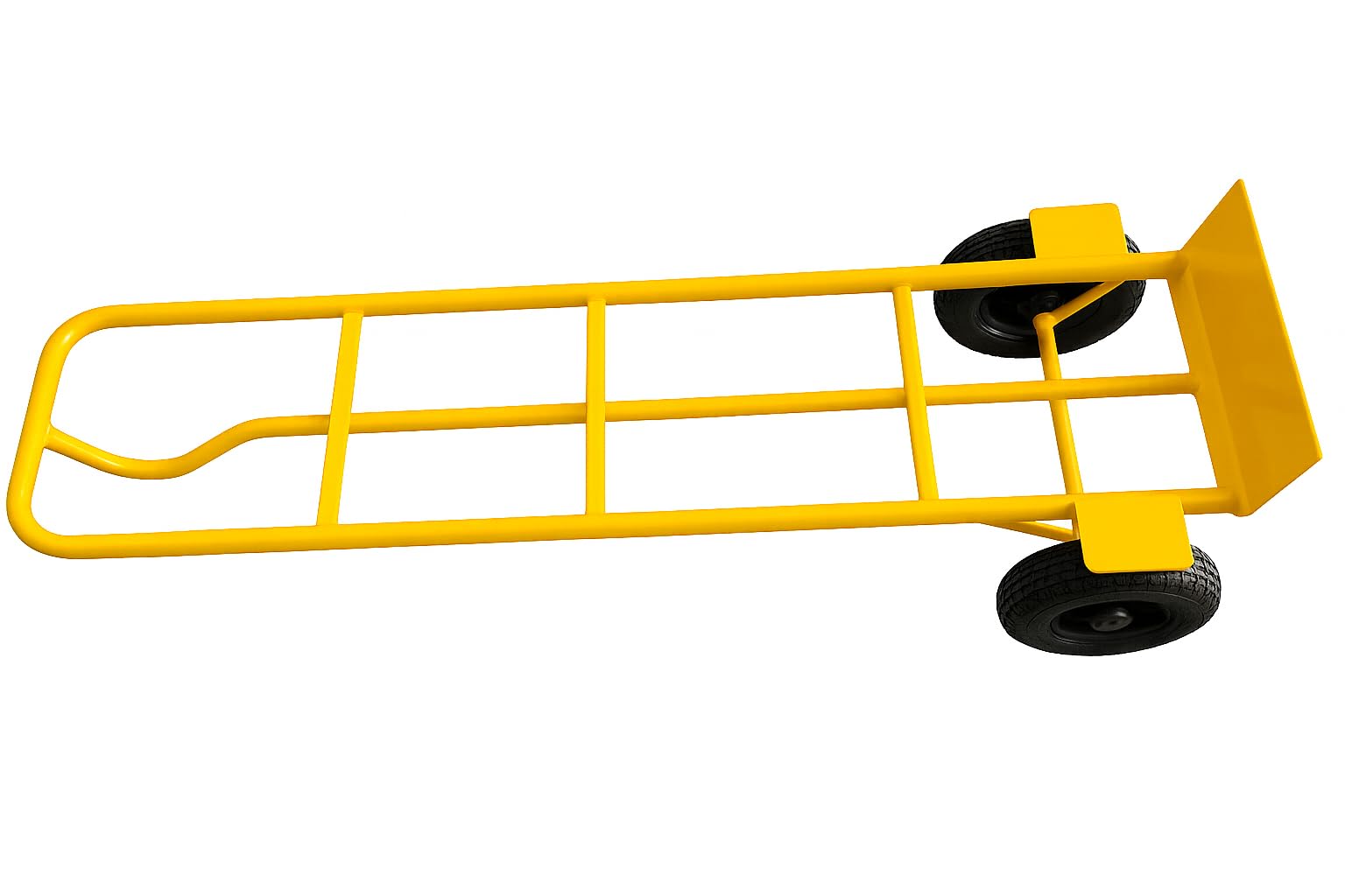 TREPPE Carro de Carga 150 kg, Carretilla de Mano con Ruedas Neumáticas 250×90 mm para Almacén, Taller y Mudanzas