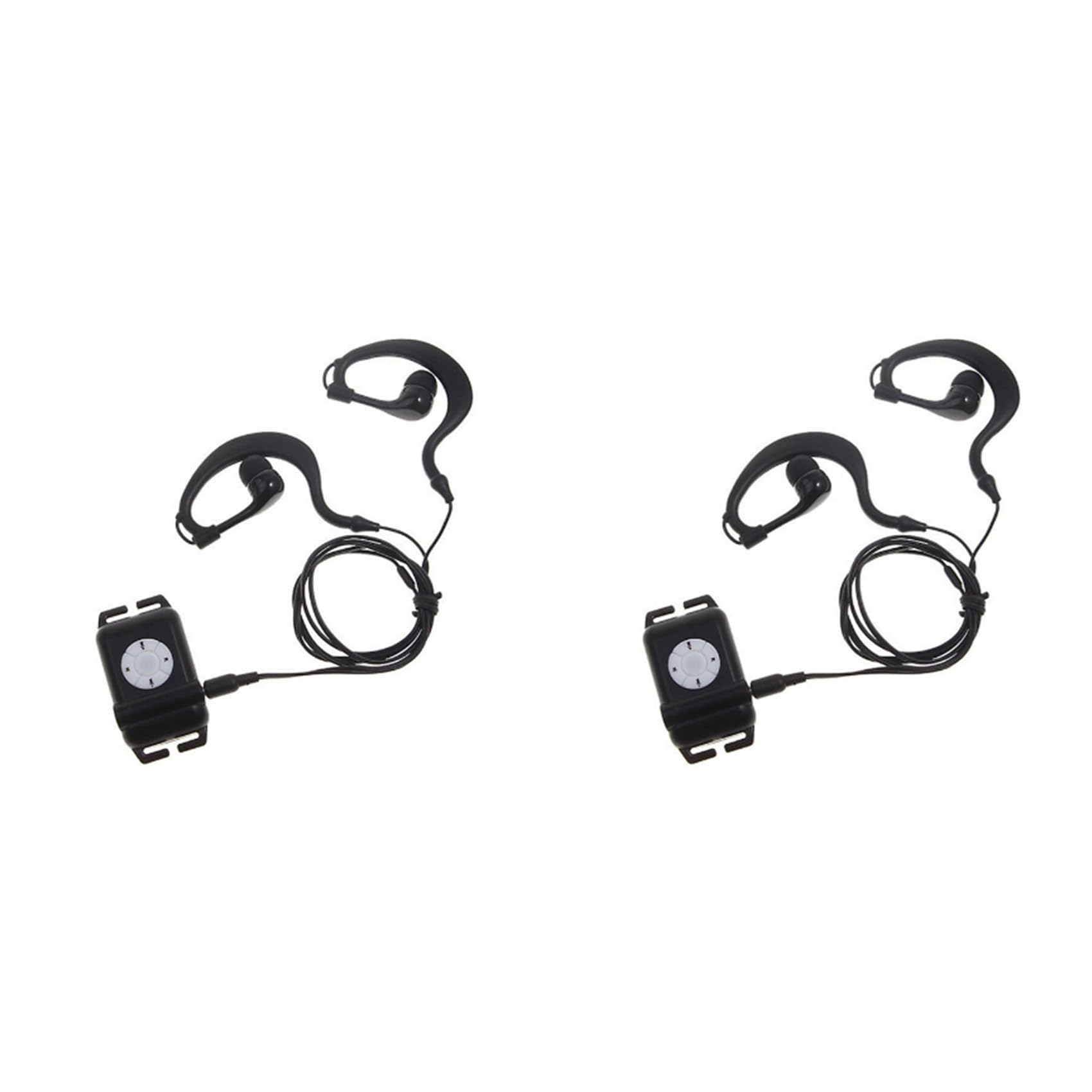 2X Mp3 para Nadar Reproductor de MP3 Resistente Al Agua con Auricular FM Mp3 para Surfear Tipo de Uso Reproductor de MP3 con Clip para Auriculares (8 GB)