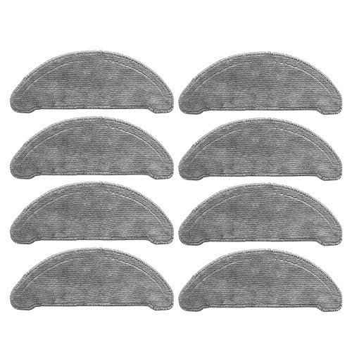Duendhd 4Pcs Replaceble Mops Cloths Accessories Sets Parts for EVE Plus Robot Vacuum Cleaner – Bild 3