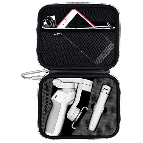 MAXCAM Carrying Case Compatible with DJI OM 4 / DJI Osmo Mobile 3 + Grip Tripod (Osmo Mobile 3 and Accessories NOT Included) Cover