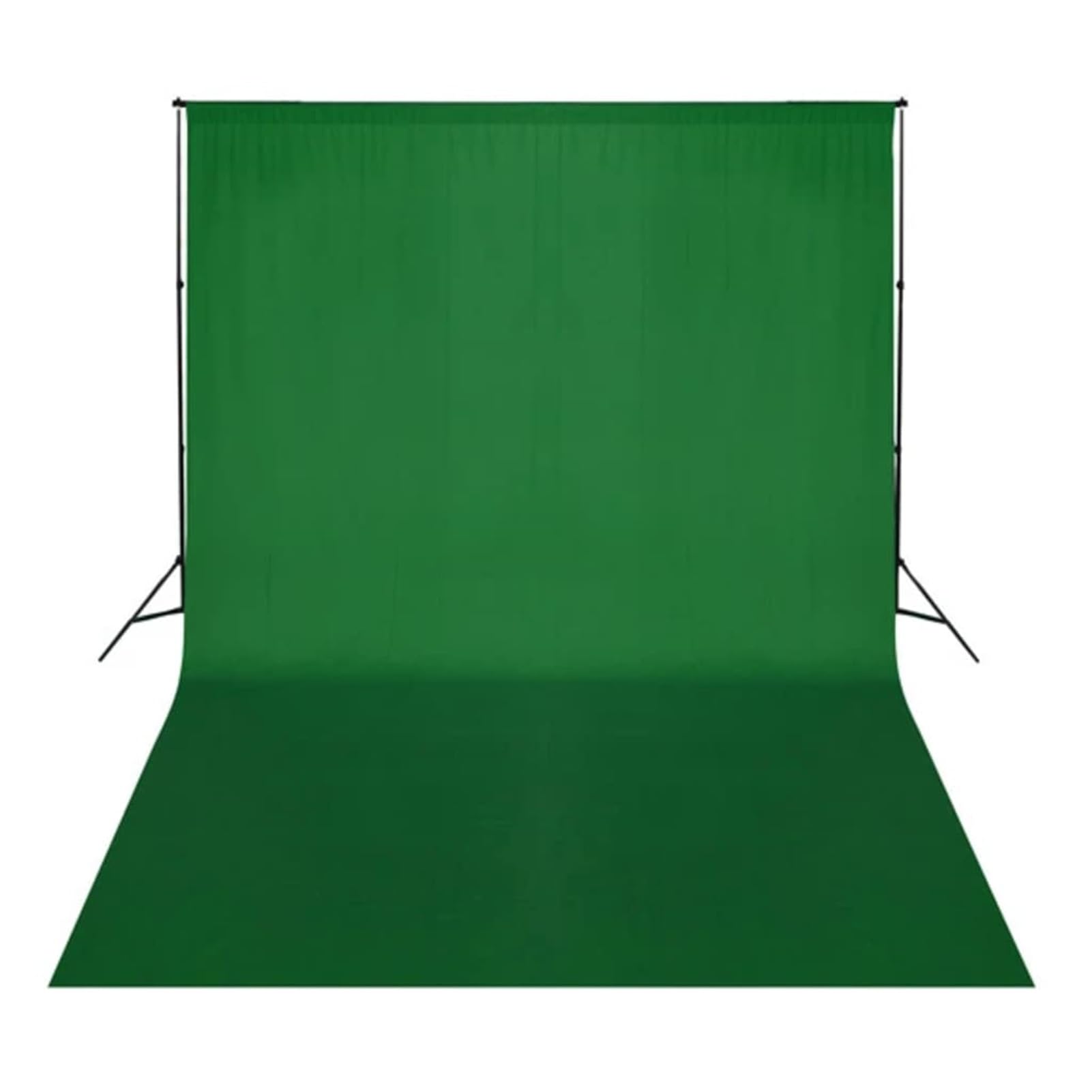 Brokky Fondale in Cotone Verde senza Supporto 500x300 cm per Croma Key|Green Screen Sfondo Fotografico Verde,Telo Verde Sfondi Fotografici,Professionista Per la Fotografia e la Ripresa di Video