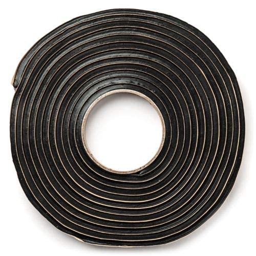 Second Skin Butyl Sealant Tape – Butyl Rubber Sealant, Multi-Purpose Butyl Rope, And Putty Tape For Automotive (Car, Rv, Marine) – 1/4” X 1/2" X 20’ – Made In The Usa #TOP3