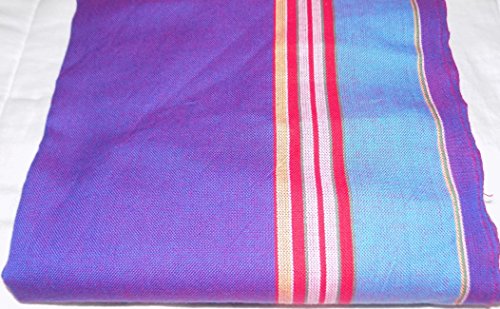 Jackielyna African Kikoy - Purple Striped Cotton Scarf for Women Beachgoers2