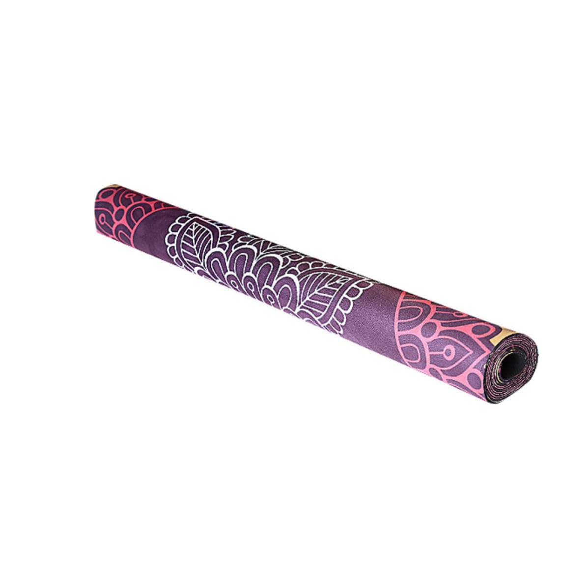 Abaodam Esterilla de Yoga Colchoneta Plegable Portátil de Gamuza Natural Antideslizante de 1,5 Mm Ligera Olor Varios estilos para Yoga y Camping Varios estilos