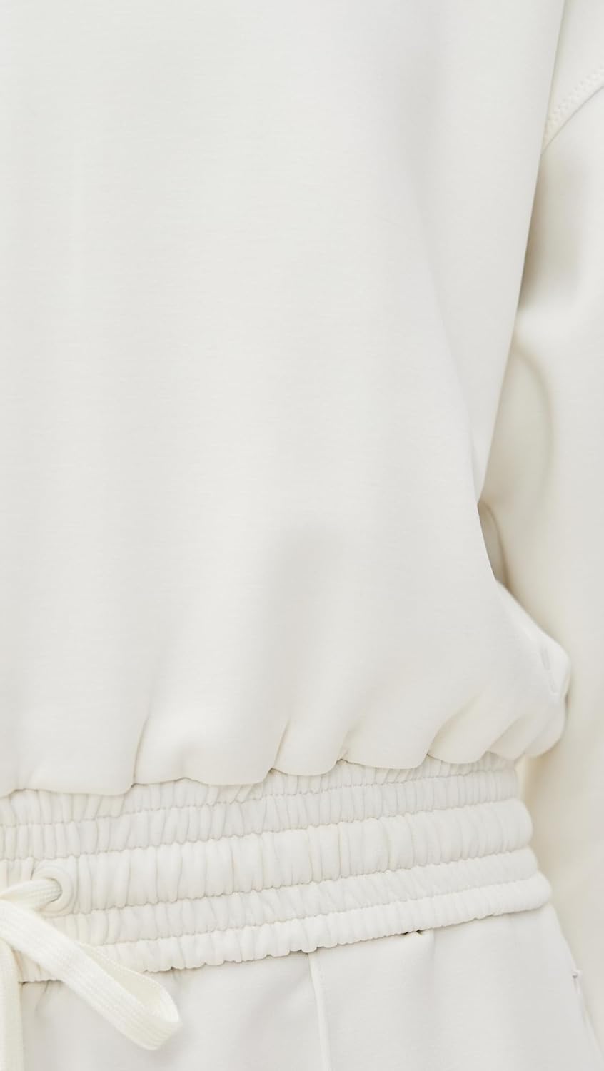 Sweaty Betty Women's Sand Wash Cloudweight Crop Hoodie - Image 6