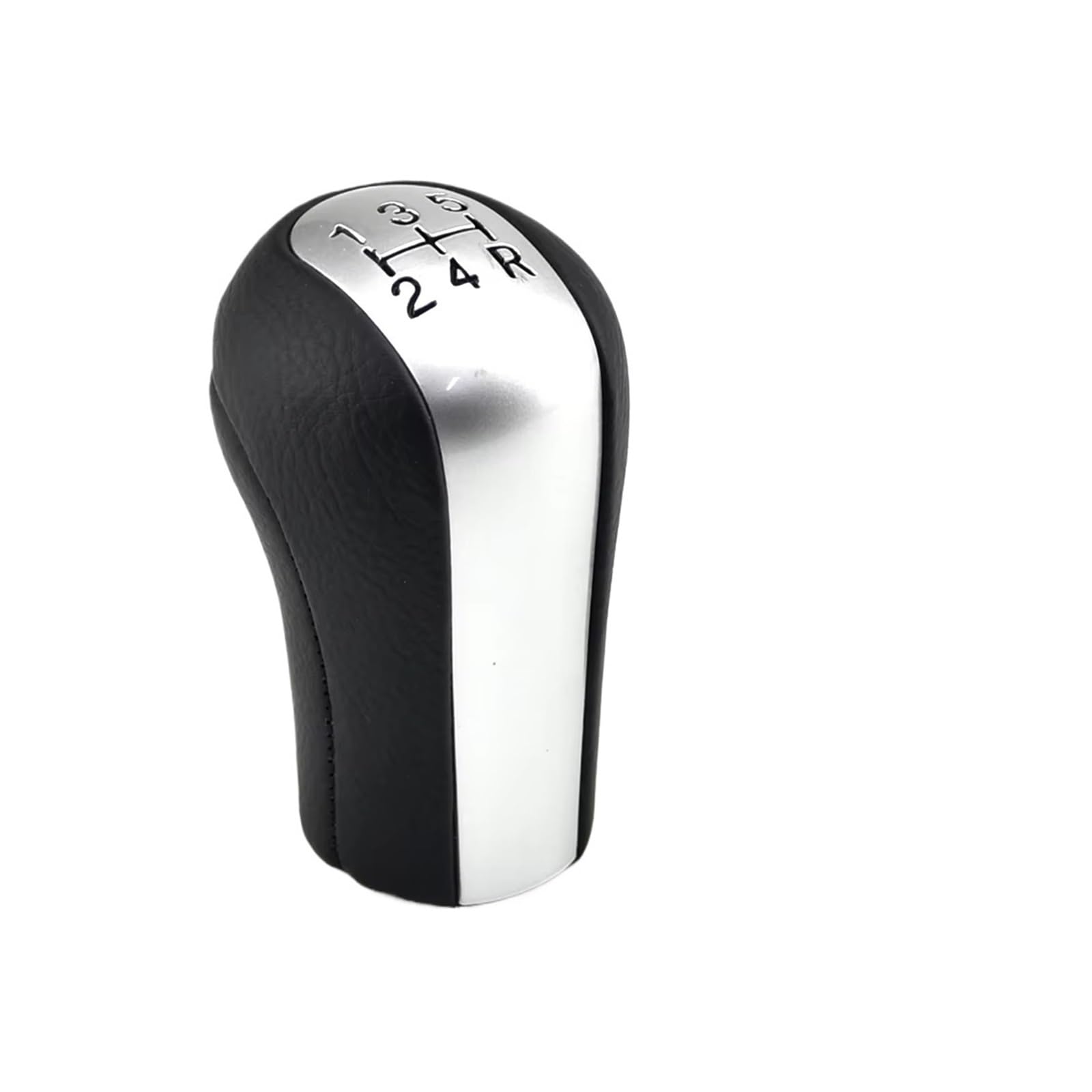 Qwqaab 5 Speed Manual Gear Knob For Toyota For Corolla For Yaris Vitz For Avensis For Rav4 For Verso For Aygo 5/6 Speed Manual Gear Shift Knob Pu Gaiter Boot(5 Speed)