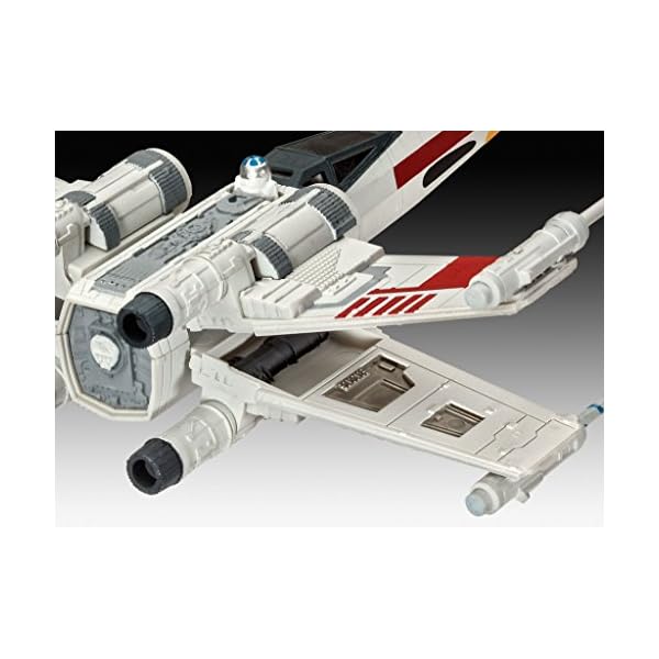 Revell Revell_63601 Modellbausatz Star Wars X-Wing Fighter im Maßstab 1:112, Level 3, originalgetreue Nachbildung mit… – Bild 6