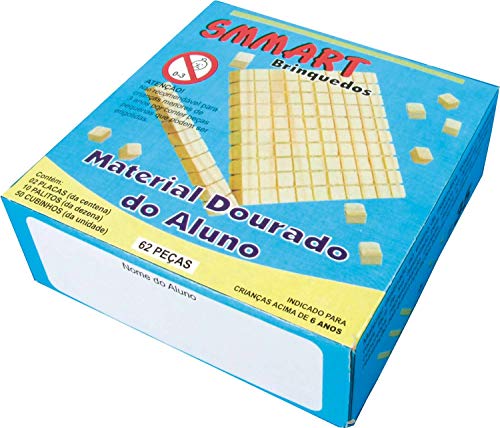 Smmart 61387, Material, do Aluno em Madeira com 62 Peças, Multicor