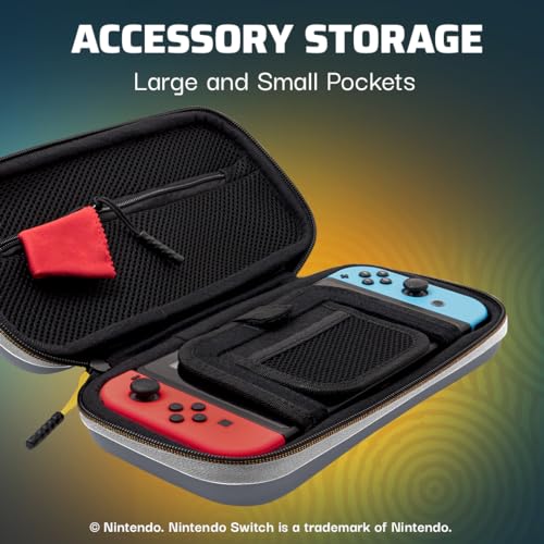 Image of PDP Travel Case Plus GLOW for Nintendo Switch /Switch Lite /Switch OLED: Legend of Zelda Tears of the Kingdom Cosplay Purah Pad 3D (Glow in the Dark)