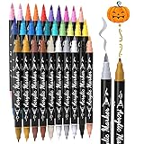 TOSHARE 30 Colors Acrylic Paint Pens Markers Waterproof...