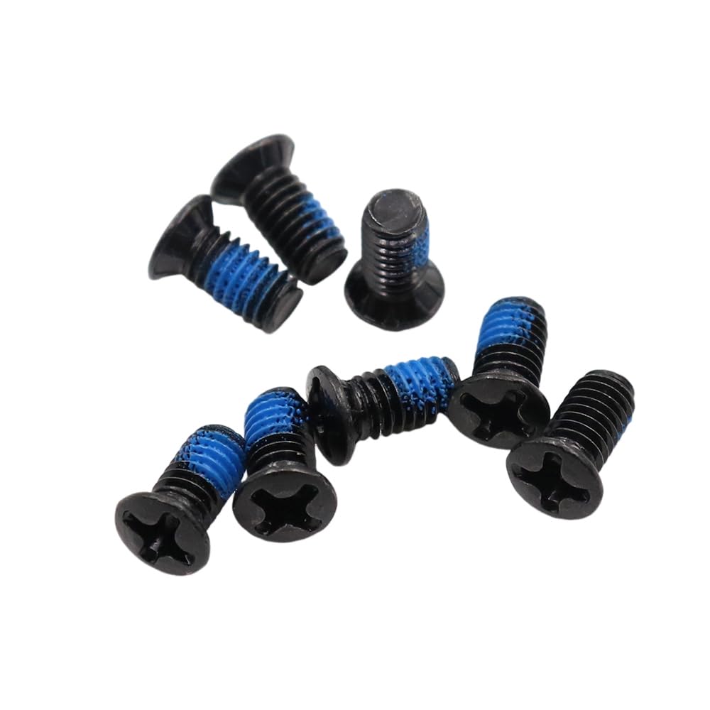 Alltoo 8PCS BikeFit Cleat Screws, 8.5mm, 9.5mm, 10.5mm, Phillips, Button Head, M4 x 8.5mm, 8 Pieces — image 1