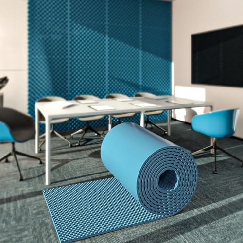 Coton insonorisant pour isolation phonique des murs domestiques et KTV 10m