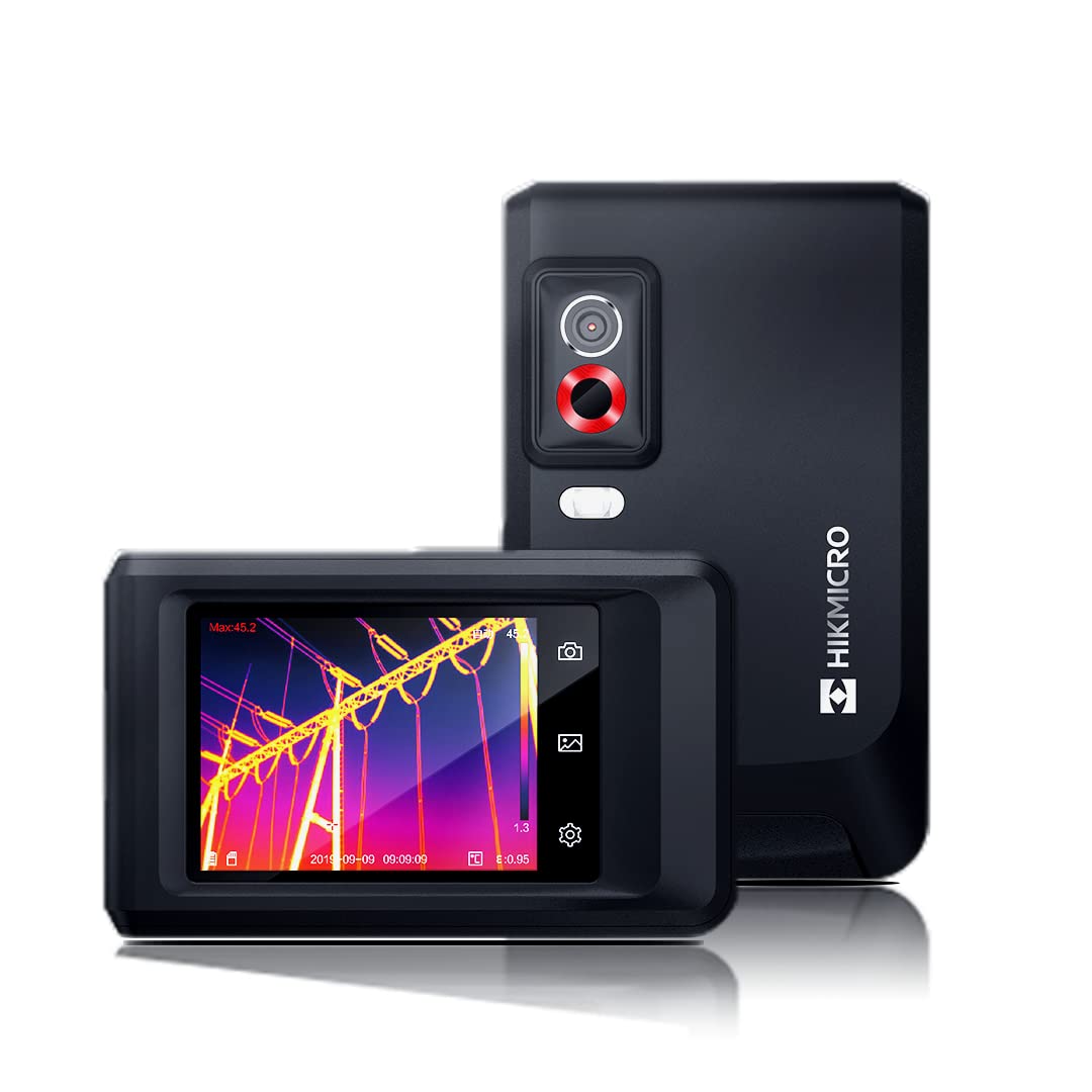 HIKMICRO Pocket2 256 x 192 IR Resolution Thermal Imaging Camera with 8MP Visual Camera, 25 Hz, Wi-Fi