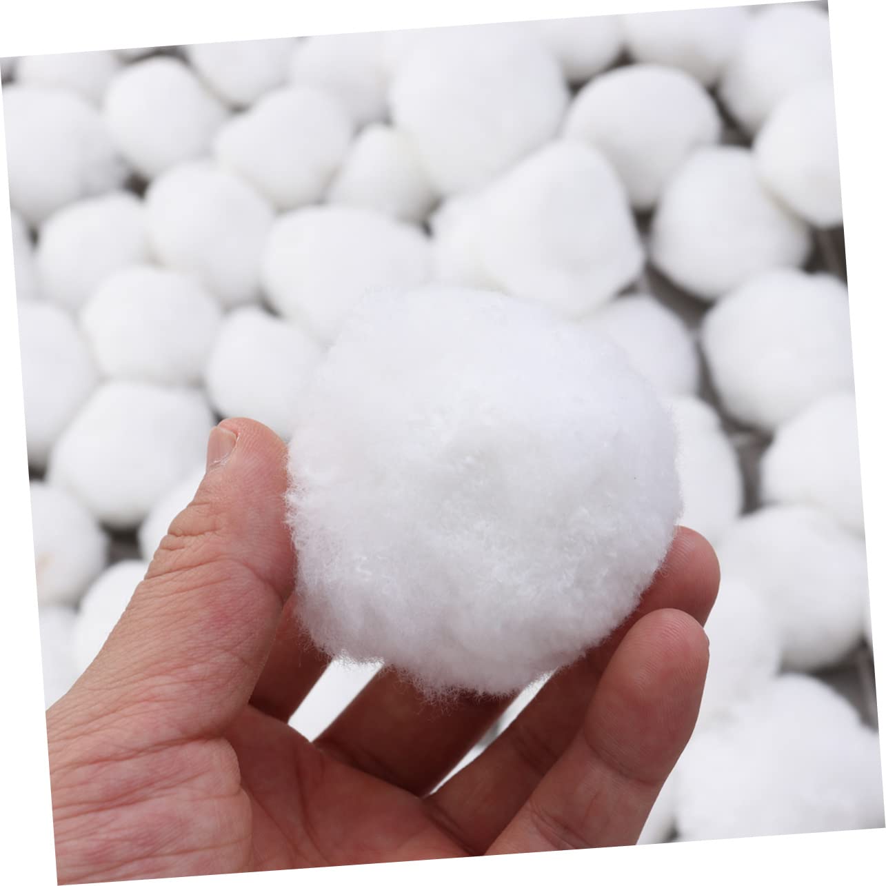 Weißer 500g Wasserfilter Medienball Für Fischteich Schwimmbad Und Aquarium 40mm Filtermaterialien Für Effektive Wasserreinigung Und Fischtankwerkzeuge