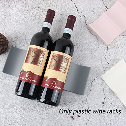 Soporte para botellas de vino apilable, color claro miniatura 5