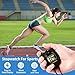 Digital Stopwatch Timer Large Display with Clock and Date, No Alarm Function, Simple Stopwatches for Sports Coaches Running Swimming Kids Training-2 Pack Black