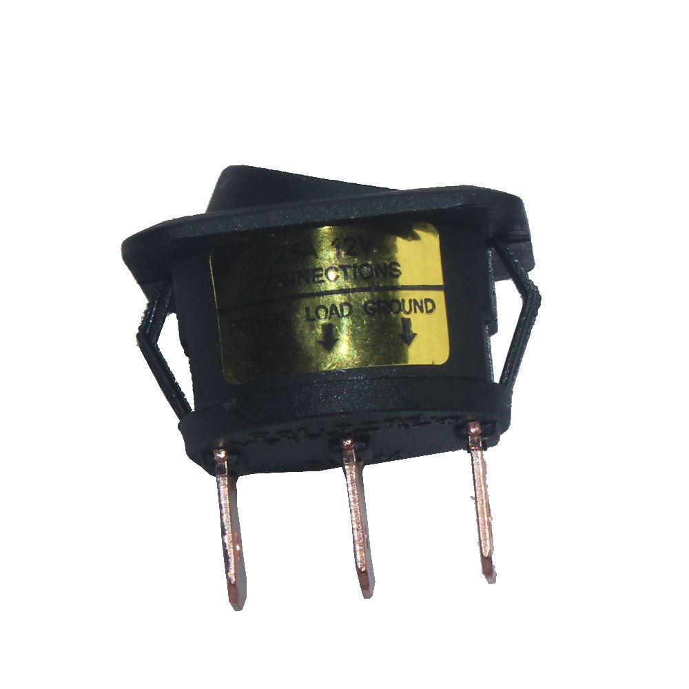 Mintice 12mm 12V 2A 4Pin Tuimelschakelaar Momentschakelaar Purper Licht Schakelaar AAN/UIT Wipschakelaar Autoschakelaar Drukschakelaar Drukknop Metalen Schakelaar Auto Boot