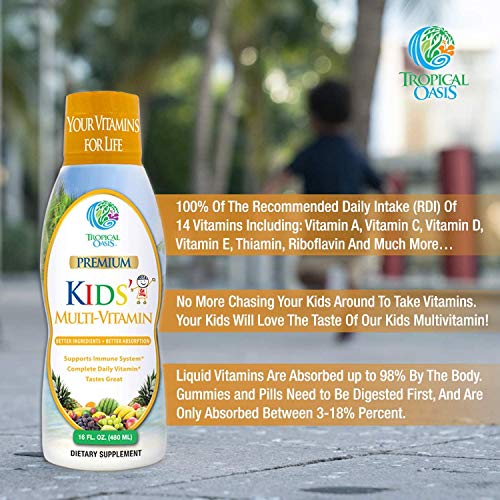 Tropical Oasis 788454266998 Premium Liquid Multivitamin thumb #2