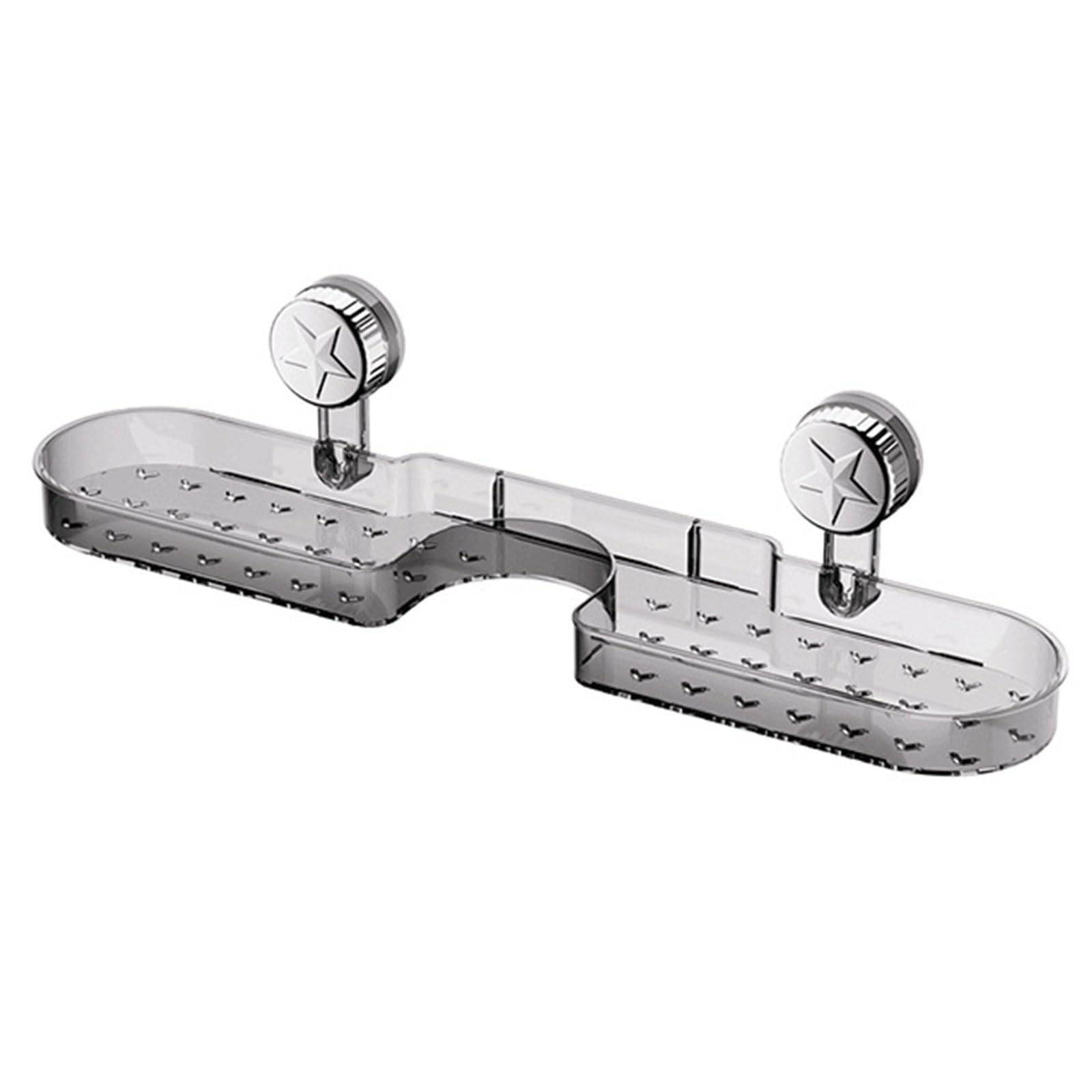 APGLSXY Suction Cup Shower Caddys, Not Drilling Bathroom Shower Organizers, Rust Proof Shelves, Wall-Mounted Holder Kitchen Spices Racks