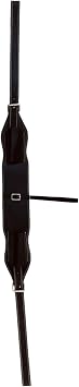 Western Leather Cinch Billets and Back Girth Strap Adjustable Saddle Flank Cinch with Stainless Steel Buckle Durable Horse Riding Tack