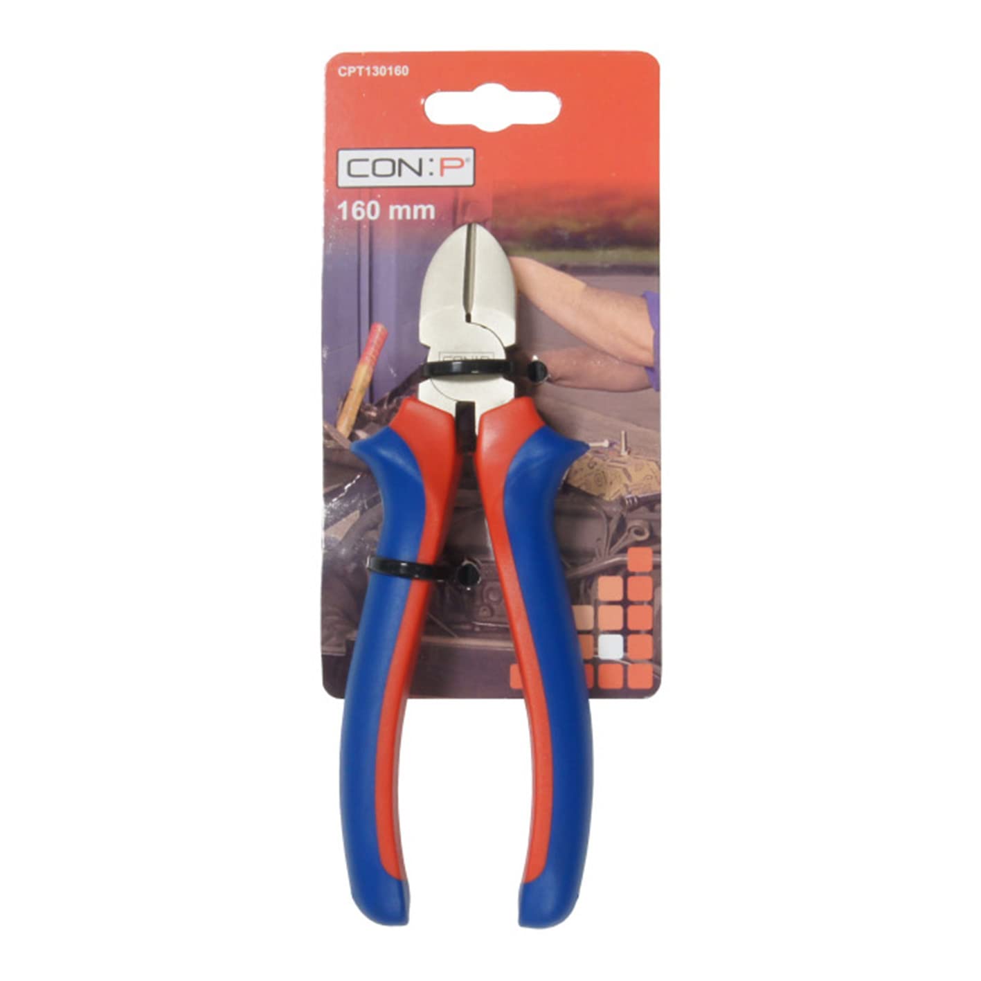 Tronchese per Taglio Fili, con Impugnatura Bicomponente, Misura 160 mm