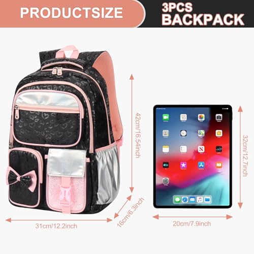 Backpack for Girls Lightweight Kids Backpacks for Middle School Students Book Bag for Elementary Student Teen Girls Toddler Backpack for School2