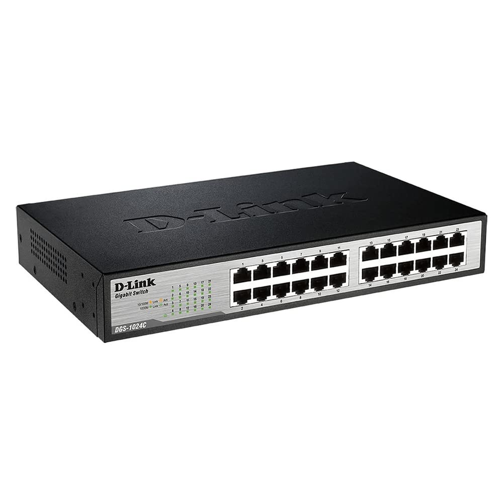D-Link DGS-1024C 10/100/1000 Mbps 24-Ports Rackmountable Switch-image-42