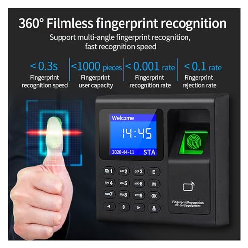 Biometric fingerprint scanner system