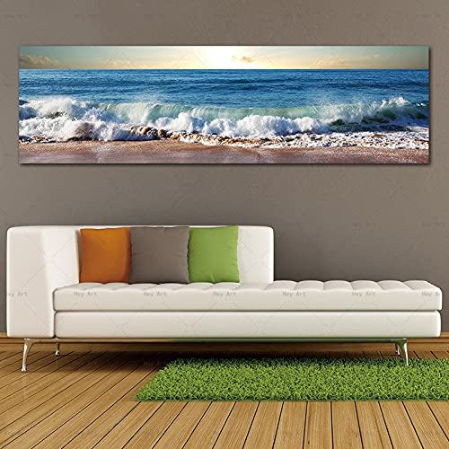Mosaïque 5D vagues de la plage grand format pour chasser le stress quotidien