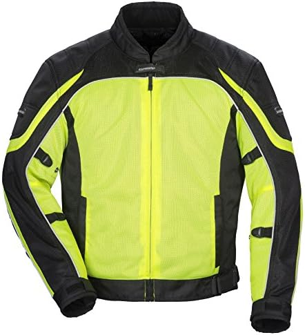 Tour Master Intake Air 4 Mesh Summer Jacket - Hi-Viz Yellow/Black SML