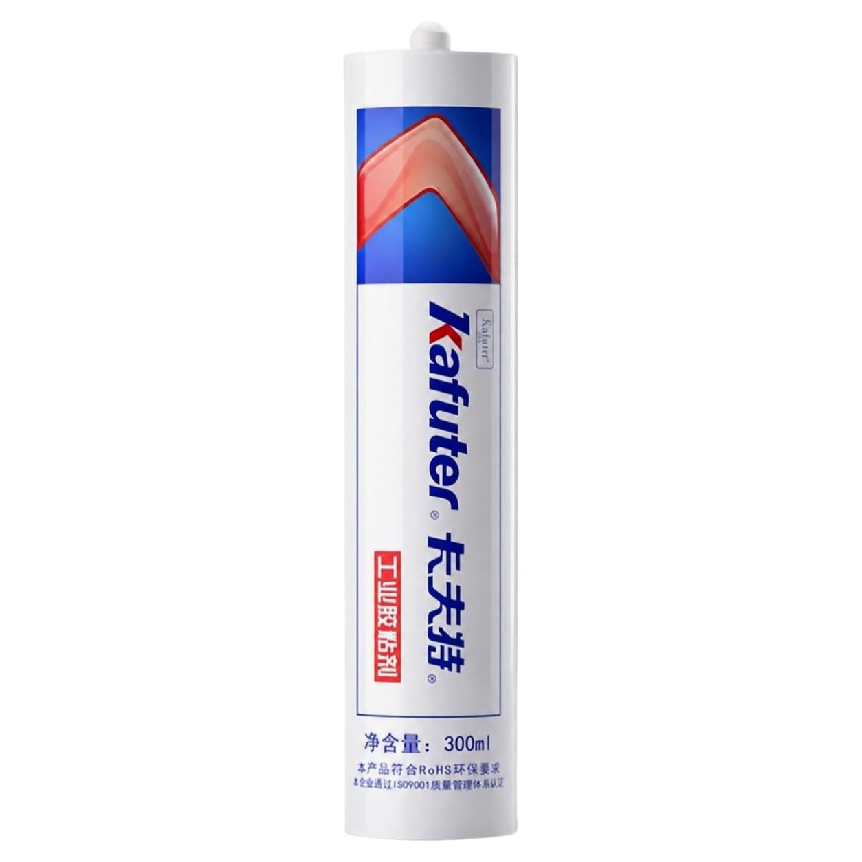 VIDOO Kafuter K-5204K 300ml Kartusche Silikonkleber Schnelltrocknend Weiß RTV 1.6 W/mK Wärmeleitend für Schnellhärtenden Roboter-Automatisierungsverguss Silikonkleber