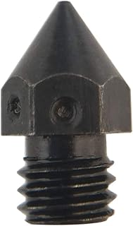 POLISI 1piece High Temperature Sharp Hardened Tool Steel MK8 Nozzles 0.4mm 0.6mm 0.8mmFor 1.75mm Makerbot Creality CR-10 All Metal Hotend Ender 3/ Ender3 pro CraftBot Prusa i3 3D Printer (0.8mm)