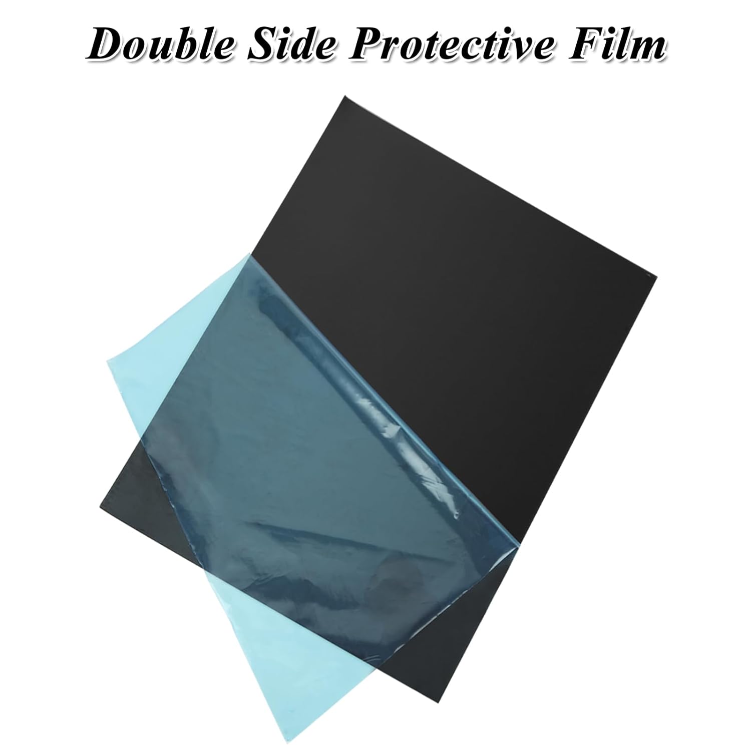 3 Pack 5052 Anodized Aluminum Sheet Metal 12 x 8 x 1/32 Inch Black Rectangle Aluminum Metal Plate Engraving Blanks for Laser Engraving, 1MM Thin Decorative Aluminum Metal Sheets for Crafting