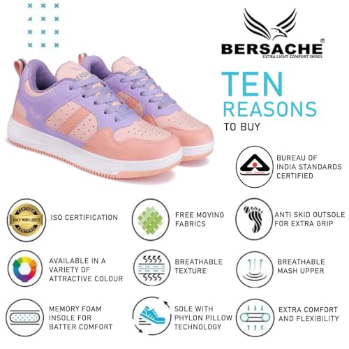 Image of BERSACHE Sneaker, Loafers,Casual With Extra Comfort Sneakers For Women