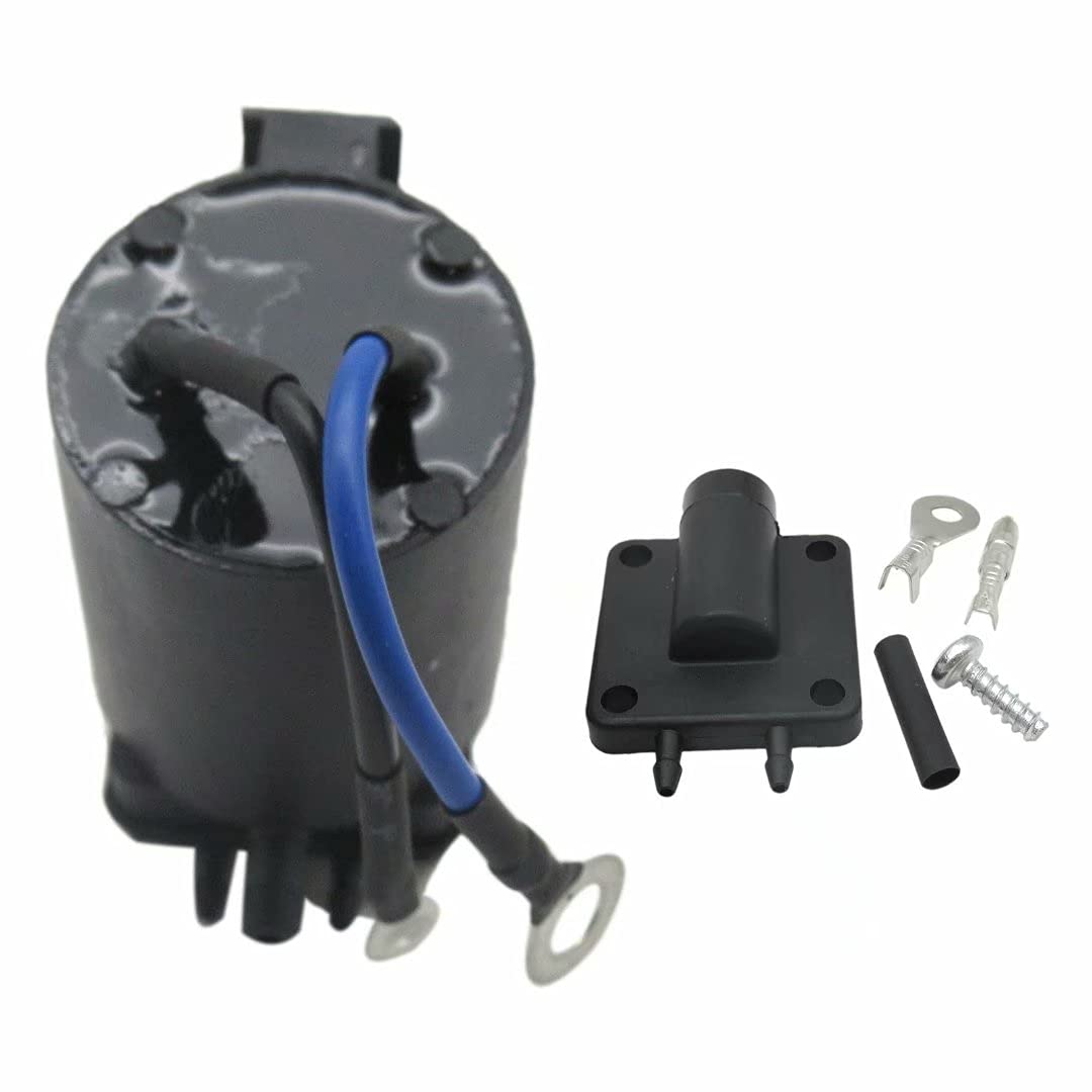 Solénoïde Amorçage Carburant MACHSWON – Compatible Johnson Evinrude OMC, Remplace 5007356 437233 Etc., Pour Moteurs 9.9-300 HP 1980-2005, Installation Facile