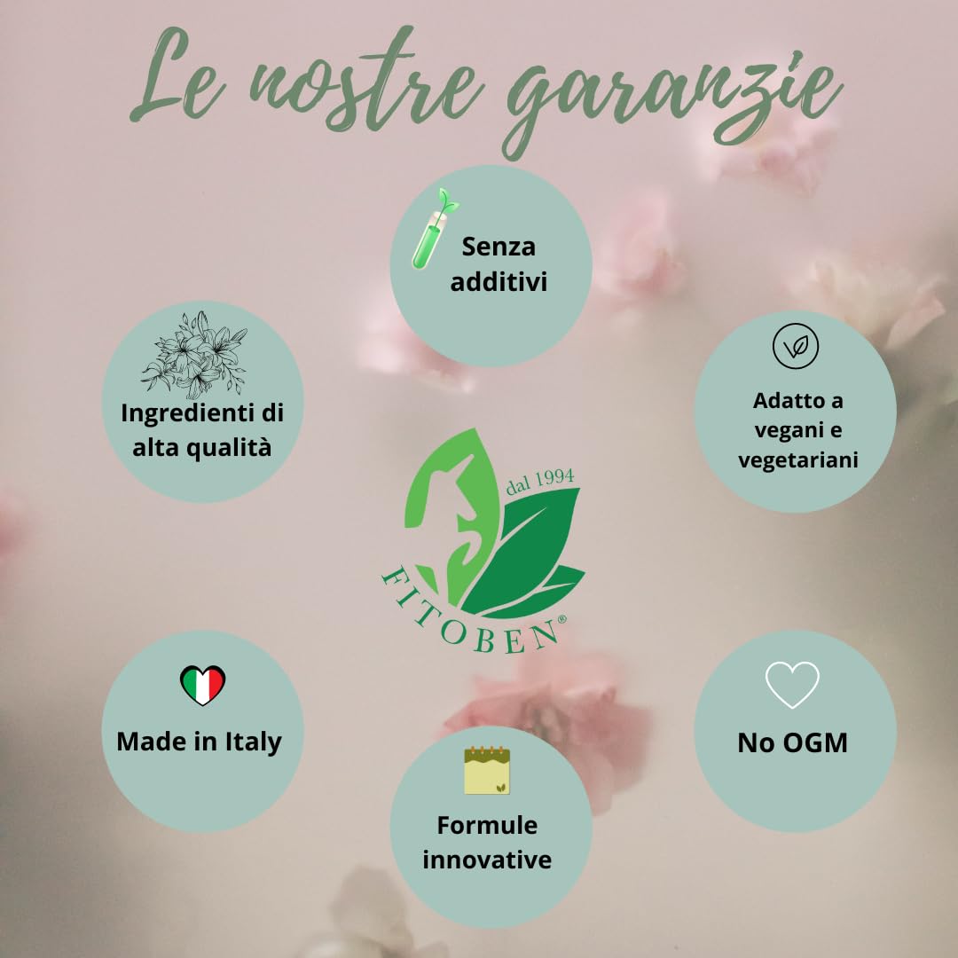 Fitoben | Triben M® Integratore Naturale per Uomo, Previene e Contrasta la Perdita dei Capelli, con Semi di Zucca, Ortica e Serenoa, 60 Capsule vegetali