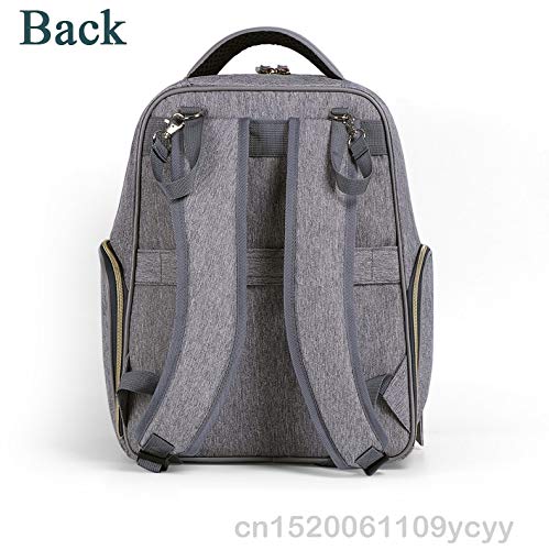 Mochila de Maternidade Lançamento Hope Land Cor:Cinza