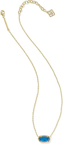 Miniatura 166 de Kendra Scott - Collar Elisa con dije para mujer, joyería de moda, chapado en oro de 14 quilates