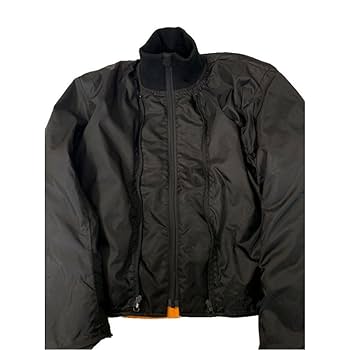 Amazon | バンソン MA-1ジャケット ブラック/ガンメタリック XL