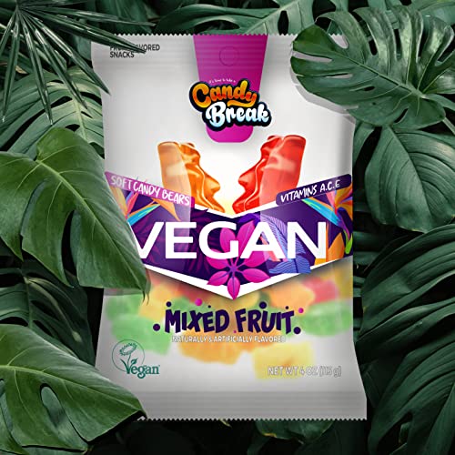 Candy Break Vegan Gummies - Fruity Gummy Bears And Gift Snacks For Adults & Kids thumb #4