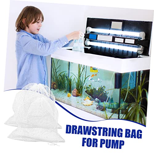 Bolsas filtro de malla para bomba de agua para acuario 2 piezas miniatura 7